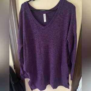 Purple sweater